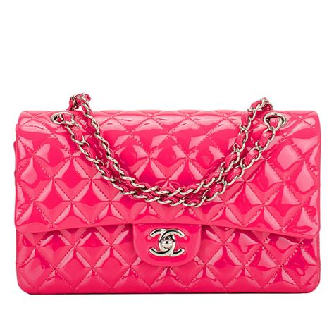 pink chanel bag classic flap|chanel pink double flap bag.